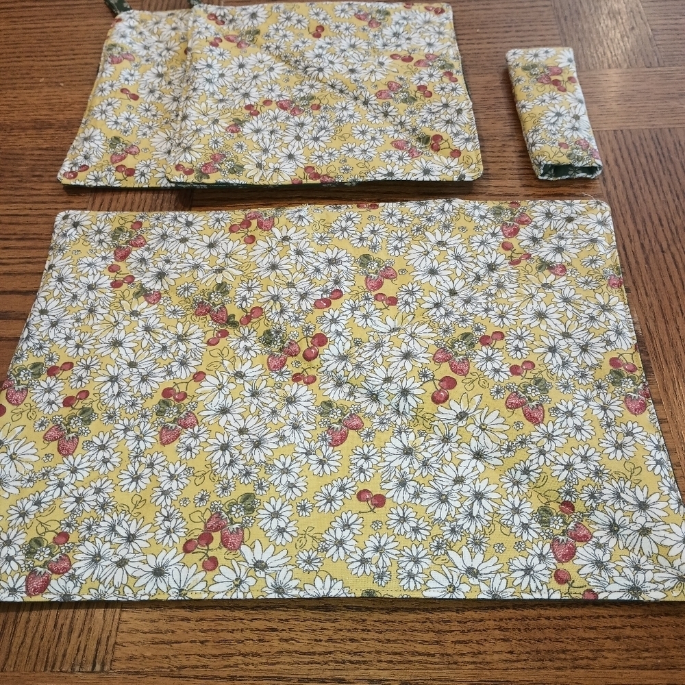 Pot Holder, Hot Pad Kitchen Set, Hand Made
